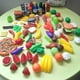 120 Pcs en Plastique Nourriture Fruits Légumes Jouet Ensemble Cuisine Faire Jouer Jouet pour les Garçons et les Filles – image 4 sur 5