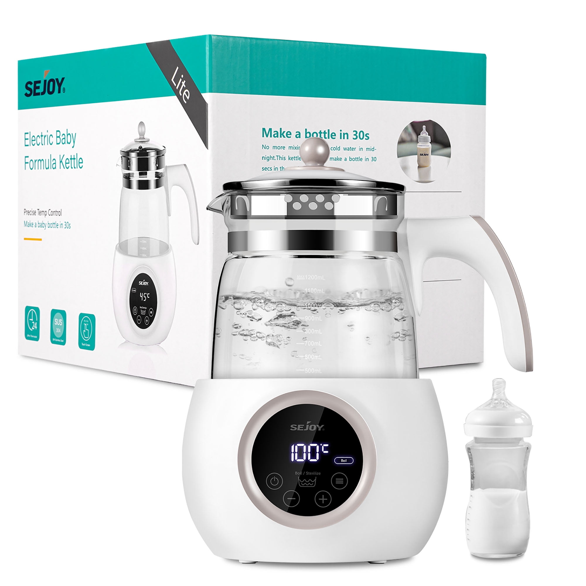 Sejoy Instant Water Warmer Baby Bottle Warmer Formula Dispenser