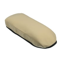 Unique Bargains Armrest Protector Cover Pad for Lexus 350 2008 2009 2010 2011 2012 Neoprene Fabric Light Brown1 Pc
