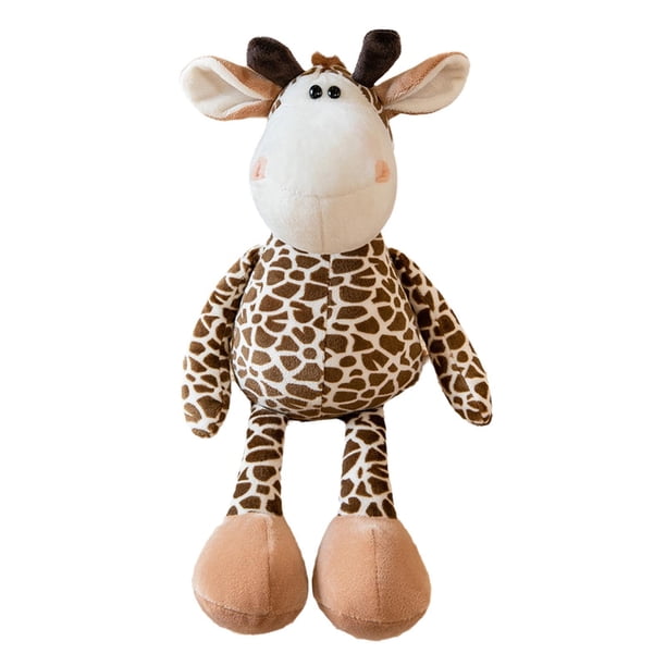 Muñeco de peluche con forma de animal, lindo animal de peluche, decoración del hogar, juguete de peluche de animales de dibujos animados, juguete de Ciervo