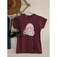 thumbnail image 3 of Anime Schoolgirl In Surprise T-Shirt Women -Image by Shutterstock, Female Large, 3 of 4
