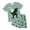 Dark Green, variant on Caqnni Toddler Baby Boy Girls Summer T Shirt Elastic Waist Pockets Elastic Shorts Set 2 Piece Outfit Cartoon Print Set 3 6 12 18 MonthsSummer Pjs Kids Gift 2PCS Pajamas Outfits (4-5 Years)