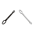thumbnail image 1 of Llave Torx universal 8-22 mm doble cabeza autoajustable (S) Negra, 1 of 9