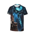 thumbnail image 3 of Solo Leveling Kids' Short Sleeve T-Shirt Print Tee Shirts For Boys & Girls Summer Casual Wear Fashion Top Blouse Small, 3 of 9