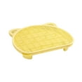 thumbnail image 3 of Alfombrilla para arena para gatos antideslizante con función de filtro, escalones para gatos mayores Amarillo, 3 of 8