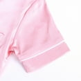 thumbnail image 6 of Hienoo Big Girls Pajama Set Silk Satin Solid Short Sleeved Top and Shorts Sleepwear Pj, 6 of 7