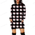 thumbnail image 3 of Sudadera de gran tamaño para mujer, con estampado de HELLO KITTY, cuello redondo, manga larga, estilo vintage, ropa informal para mujer, otoño y primavera, ajustada, 3 of 5