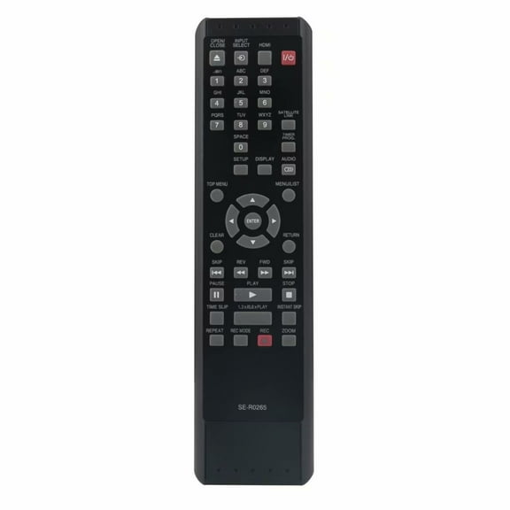 New SE-R0265 Remote Control for Toshiba DVD DR420KU DR430KU D-R410 D-KR10 D-KR10KU D-R410KU D-KR40KU