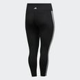 thumbnail image 2 of adidas Women's Believe This 2.0 3-Stripes 7/8 Tights Black/White X-Small, 2 of 4