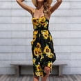 thumbnail image 3 of Ladies Bodycon Midi Dress Backless Sexy Tunic Dress Single Breasted Daily Outfit, 3 of 9