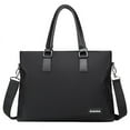 thumbnail image 4 of Oxford Cloth Men's Handbag Briefcase Office Business Document Bag Large Capacity Horizontal Laptop Bag, 4 of 6