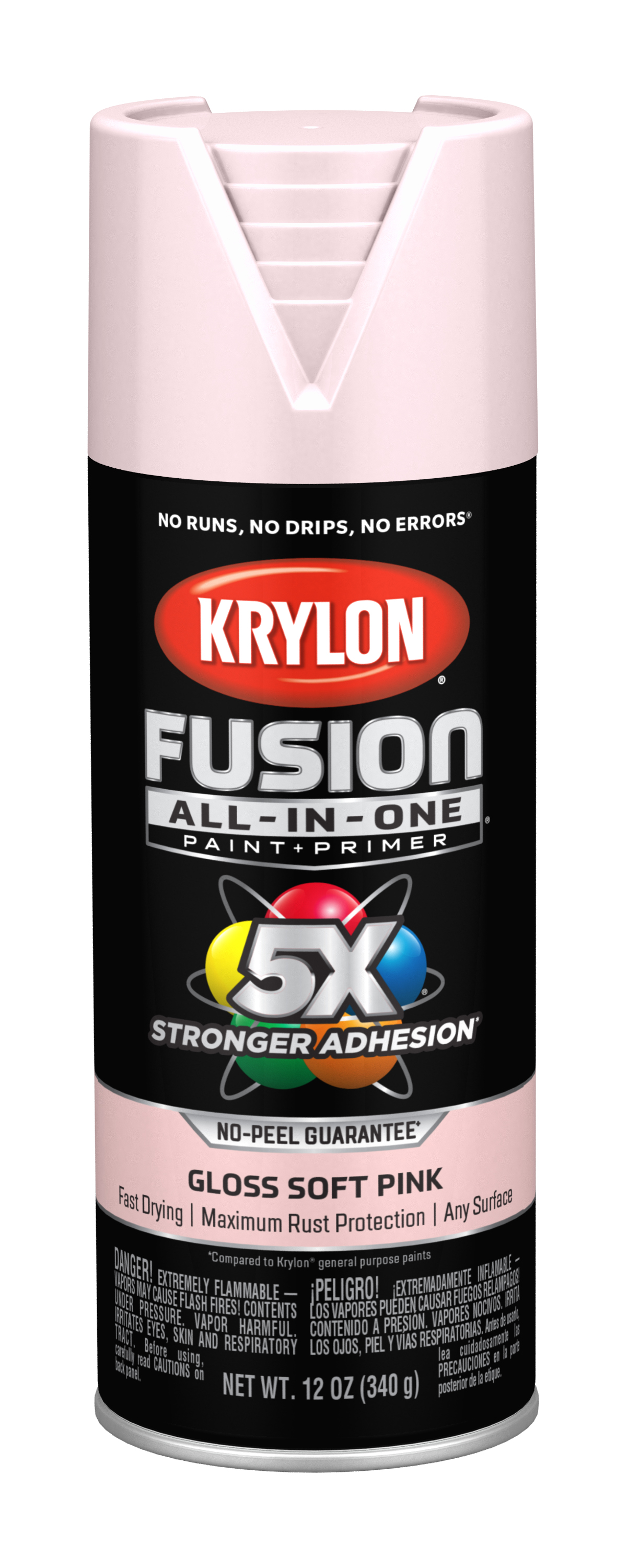 Krylon K02717007 Krylon Fusion All-In-One Pink Blush Gloss 12 oz