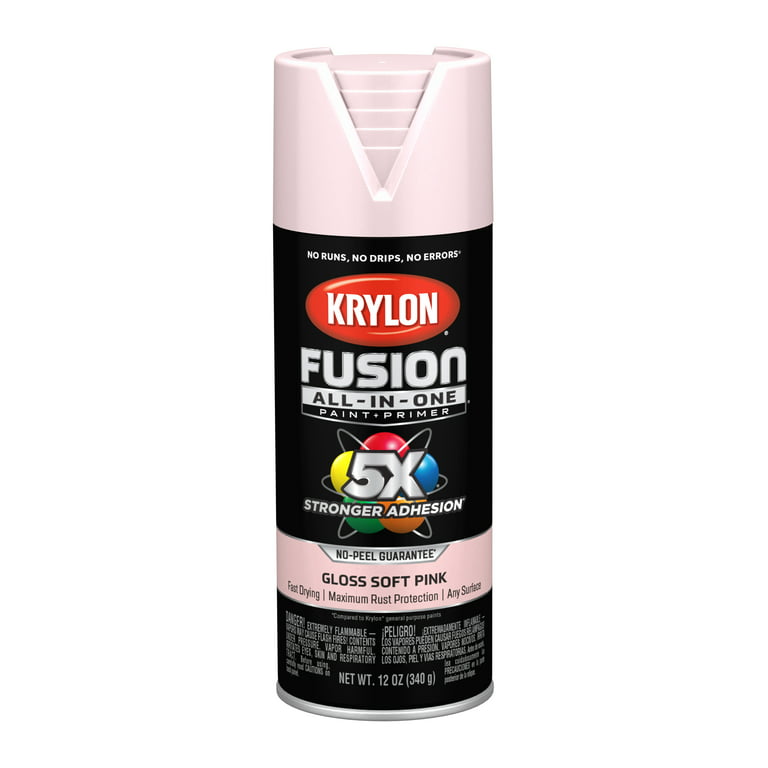 Krylon K02717007 Krylon Fusion All-In-One Pink Blush Gloss 12 oz