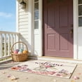 thumbnail image 6 of Easter Door Mat,Spring Bunny Floral Flower Indoor Outdoor Non-Slip Doormat,Entryway Front Porch Easter Rabbit Welcome Door Mat Colorful for Entrance Decor 24" x 16", 6 of 6