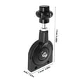 thumbnail image 3 of Miangastore Manual Throttle Control Lever: Push-Pull Throttle Short Handle For Excavator And Farm Vehicles - Easy Installation Manual Controller, 3 of 8