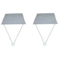 thumbnail image 1 of Yard Tuff 5 x 4.5' Steel Durable Chain Field Lawn Level ATV Drag Mat (2 Pack), 1 of 6