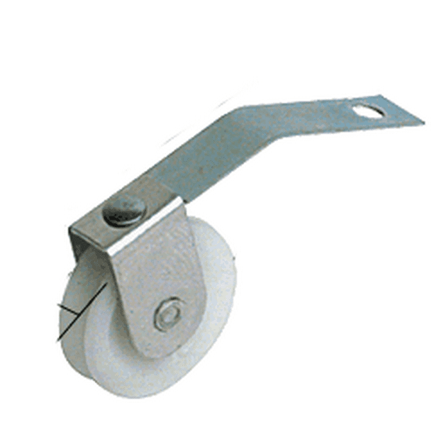 CRL B609 1" Nylon Sliding Screen Door Spring Tension Roller for Academy