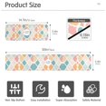 thumbnail image 3 of Yayeee Faucet Mat for Kitchen Sink 14.7" Diatomite Long Splash Guard Pad, Pink Abstract Pattern, 3 of 7