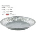 thumbnail image 3 of Pactogo 11" Aluminum Foil Pie Pan Extra-Deep Disposable Tin Plates (Pack of 12), 3 of 4