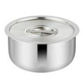 thumbnail image 1 of Cuenco de acero inoxidable 1 unid con tapa de huevo cocido al vapor recipiente para hornear, 1 of 5