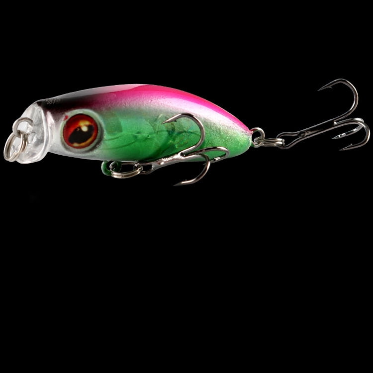 2PC Fishing Lures Jigs with Hook 3.1g Bionic Fake Fish Bait Micro Fake Bait Wave Crawling Sinking Water Lure Set Sea Minnow