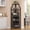 new fire color, variant on Gaderth Corner Bar Cabinet With Wine Rack,Industrial Wine Bar Cabinet,Liquor Cabinet,Coffee Bar,Sideboard Buffet Cabinet With Glass Holder,Mesh Door For Kitchen Dining Living Home Bar