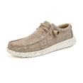 thumbnail image 1 of Zapatos para niños Resbalón de lona transpirable en mocasines planos Elástico ajustable casual 42-46 EVA Calzado perezoso resistente al aire libre 42 seitruly AP003942-01, 1 of 7