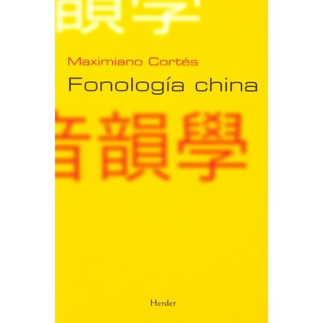 Fonologia China HERDER 9788425425912