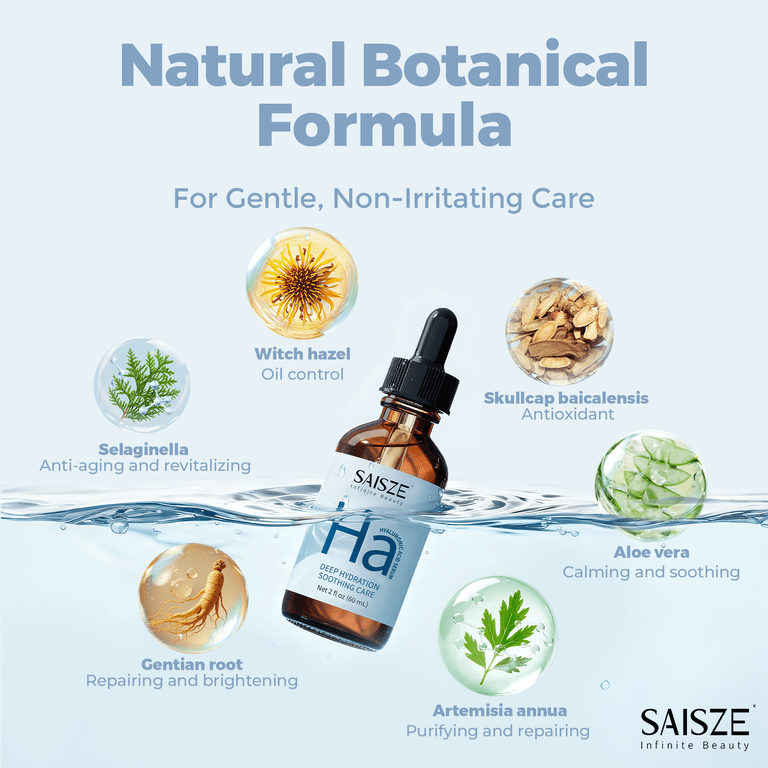 SAISZE Hyaluronic Acid Serum For Face, Hydrating & Anti-Aging photo 4