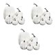 thumbnail image 1 of Calabaza artificial blanca decorativa de espuma para escritorio, 21 piezas, 1 of 5