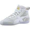 thumbnail image 1 of Puma Women's Eskiva Mid Evo White / Gold Mid-Top Mesh Cross Trainer Shoe - 9M, 1 of 5