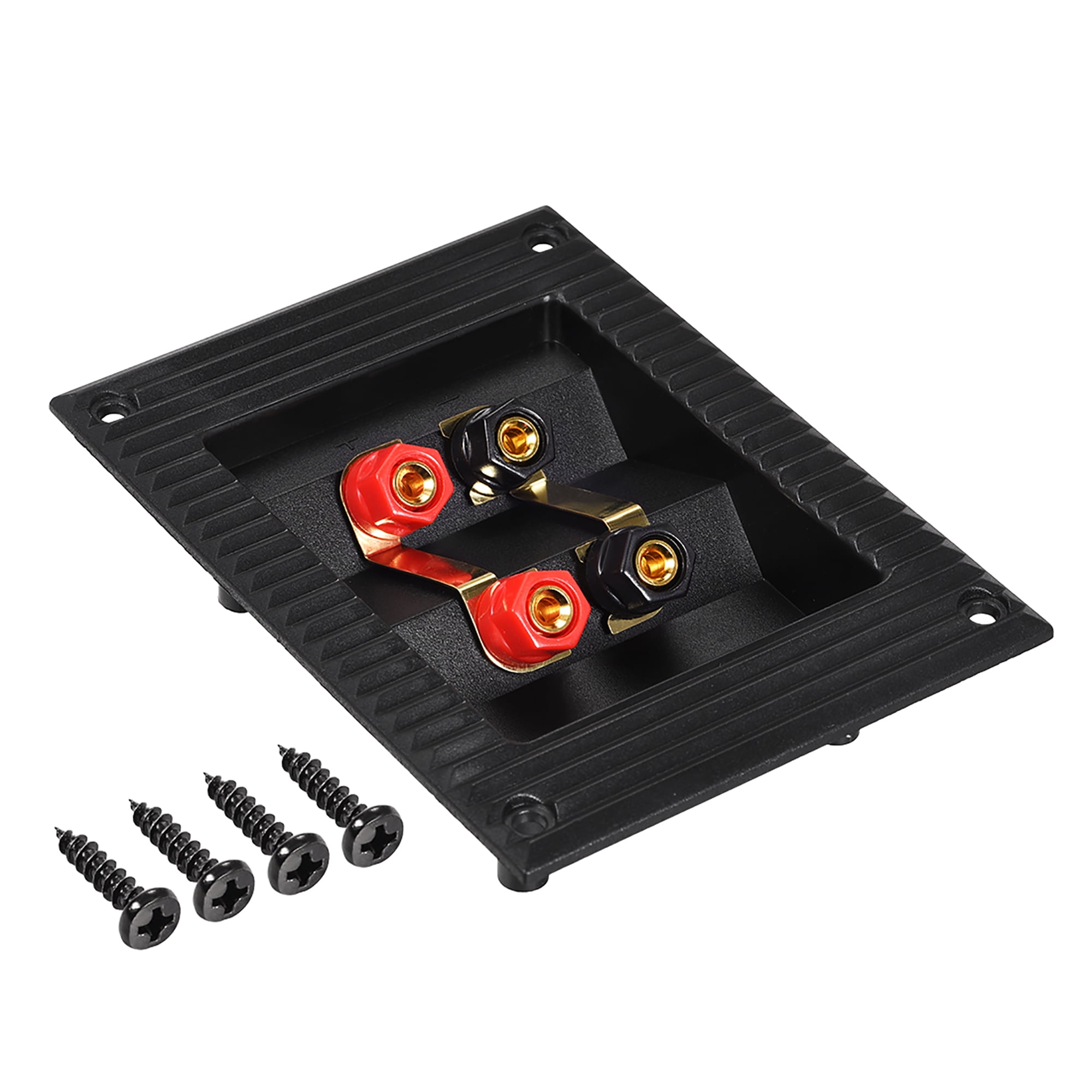 4 Ways Speaker Box Terminal Binding Post for Stereo Screw Cup Connector