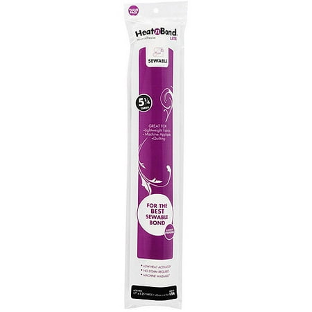 Heat 'n Bond Lite Sewable Iron-On Adhesive Value Pack, 17" x 5.25 yds