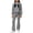Dark Gray, variant on Zefriona Girls Cute Bow Print Crewneck Sweatshirt and Flared Leg Pants 2-Piece Outfit Set 3-14Y Pink Size 11