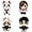4pcs, variant on Fedpow Dandadan Plush 2pcs Ayase Momo Okarun Soft Plush Doll Figure 25cm Anime Stuffed Pillow Cute Character Throw Cushion Sofa Home Decor for Anime Fans