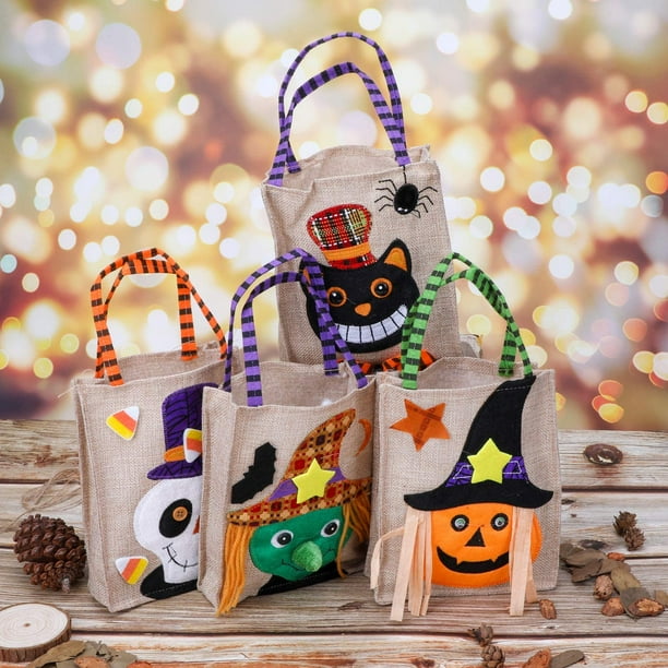 Dulceros De Halloween MSUIINT Bolsas De Dulce O Dulce Para