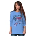 thumbnail image 4 of Freedom Flyer Cool American BMX Biker Long Sleeve TShirt Men Women Brisco Brands 2X, 4 of 6