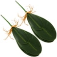 thumbnail image 3 of Miangastore 2 Pcs Feuilles de Simulation 11 x 3.5 x 0.4 Po pour Décoration Intérieure, 3 of 8