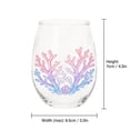 thumbnail image 2 of Ocean Animal Drinking Glass, 2D Marine Life Stemless Tumbler(Starfish) | 2D Sea Creature With Smooth Rim And Thick Base, Coastal Glassware For Wine, Whiskey, Cocktails And Ocean Lover Gifts, 2 of 8