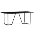 thumbnail image 1 of Sauder Boutique Veneer Top Dining Table in Black, 1 of 13