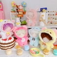 thumbnail image 6 of Playing House Gift Doll Accessories Multicolor Penguin Rabbit Bear Plush 10cm Cartoon Animal Jumpsuits Doll Clothes Hairy One-piece Garment RABBIT, 6 of 8