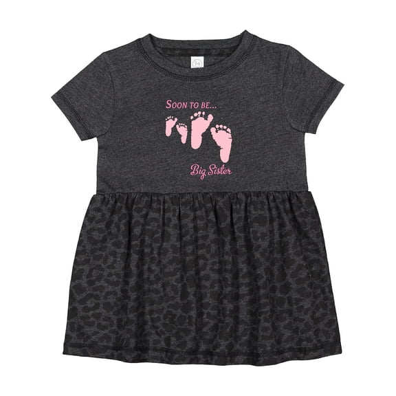 Inktastic Soon to Be Big Sister Girls Baby Dress
