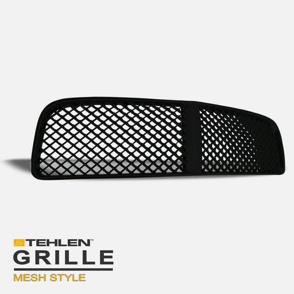 Stehlen 642167821588 Mesh Front Hood Bumper Grille - Black For 2005-2010 Dodge Charger