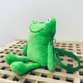 thumbnail image 3 of COOLHOOD Casual Cartoon Shoulder Bag Green for Frog Crossbody Bag Bag Plush Bag Handbag for Family Gatherings, 3 of 3