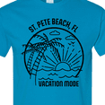 thumbnail image 4 of Inktastic Summer Vacation Mode St. Pete Beach Florida T-Shirt, 4 of 5