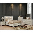 thumbnail image 5 of Furniture of America Jexter Transitional Wood 6-Drawer Dresser in Antique White, 5 of 6