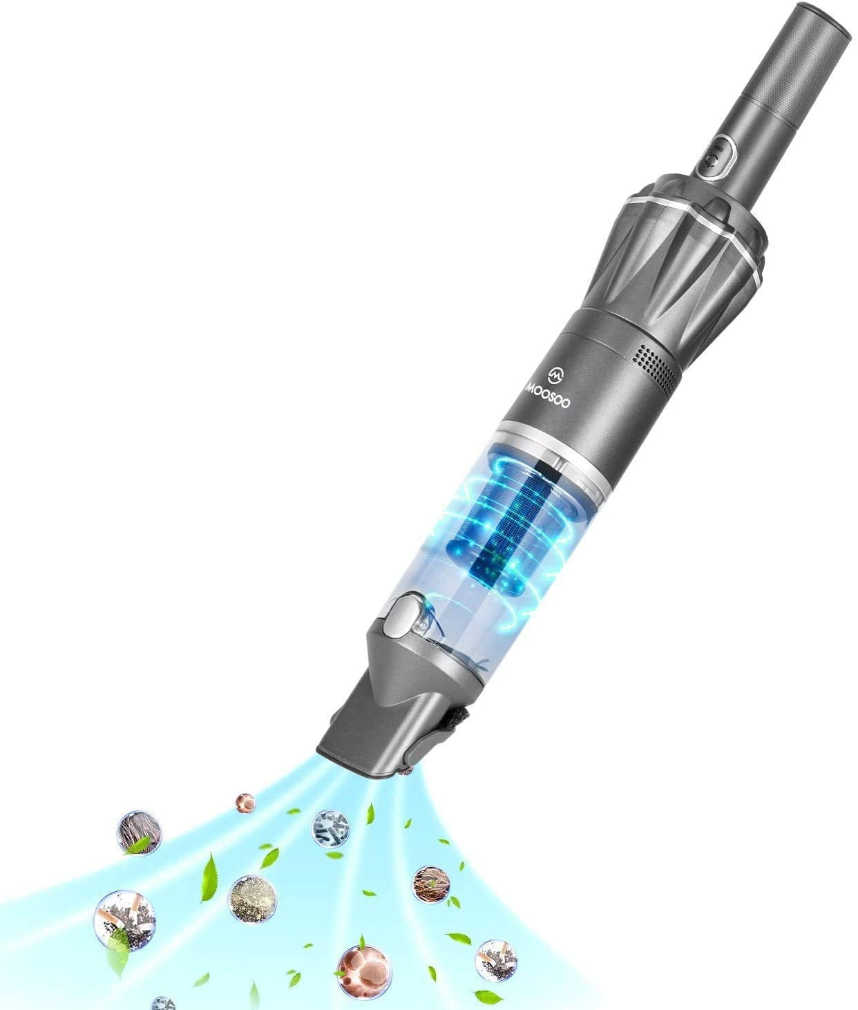 Cordless Handheld Vacuum Cleaner 12KPa, Two Suction Modes Hand held