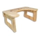 thumbnail image 2 of Wallace - Banco Ideal Para Ir Al Baño - Color Madera Natural Wallace Meer Armable, 2 of 10