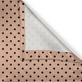 thumbnail image 6 of Ambesonne Peach Grommet Curtain, Abstract European Design, 50" x 63", Peach Black, 6 of 6