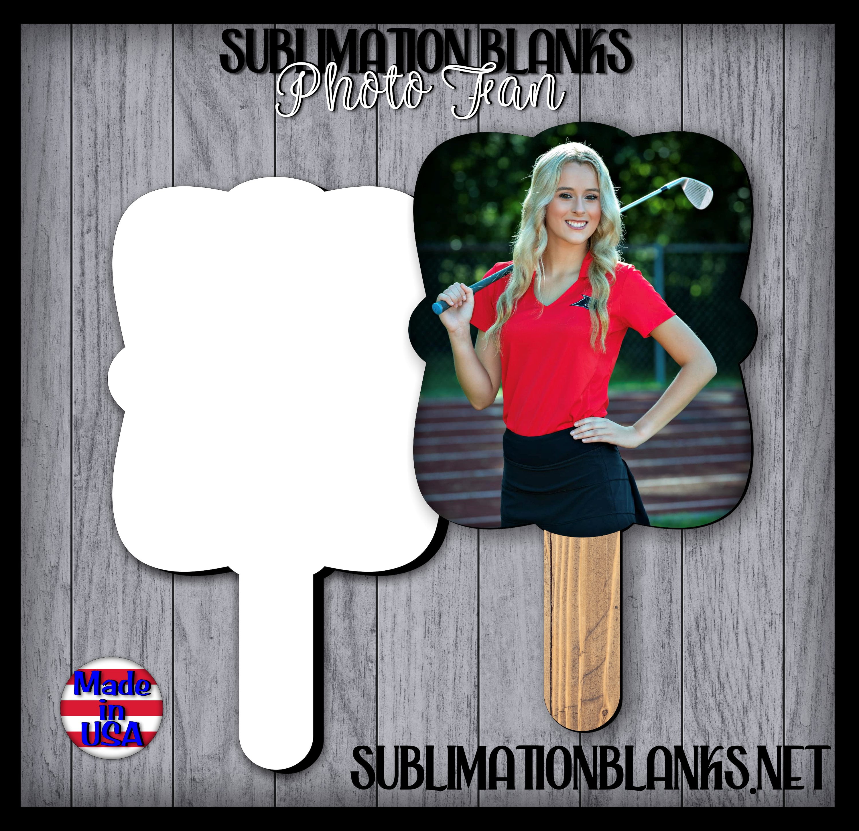 Ss SUBLIMATION PADDLE FAN Baseball Bat Softball Jersey Fan 